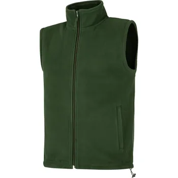 Fleecová vesta lahvově zelená unisex Jada XS