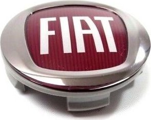 Krytka kola Fiat Ducato od 2006 středová pro alu kola, červená, 1358877080