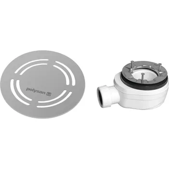 Sifon Sifon pro vaničky FLEXIA, průměr 90 mm, odpad 40 mm, krytka nerez 17761