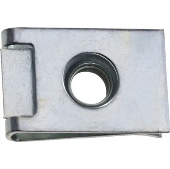 Matice Matice plechová M5 zinek bílý, 6ks