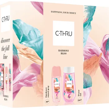 C-THRU Harmony Bliss deodorant natural spray, 75 ml + sprchový gel 250 ml