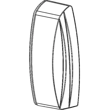 Krytky ISOTRA HIT II Barva: 9006 stříbrná, Strana: Pravá