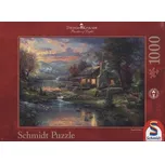 Schmidt Puzzle Kinkade Im naturparadies…