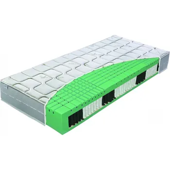 Matrace Materasso ALOE BIO-EX - přírodní pružinová matrace 80 x 195 cm, snímatelný potah