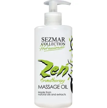 Masážní přípravek Sezmar Professional Přírodní masážní olej zen 500 ml