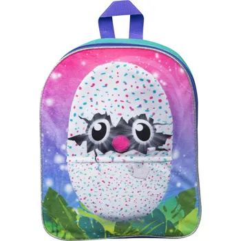 Dětský batoh Alltoys PLYŠOVÝ BATŮŽEK HATCHIMAL NA ZIP
