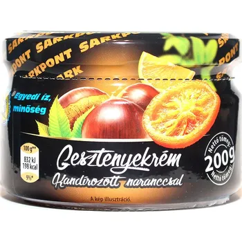 Dětská výživa Sarkpont - Kaštanové pyré - 200g - Kandovaný pomeranč