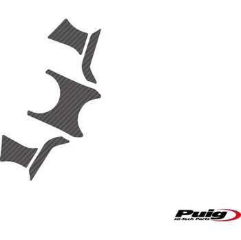 Ochranné nálepky na "brýle" puig x-treme 5188c karbonový vzhled