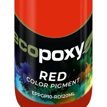 EcoPoxy (Barevné pigmenty do pryskyřice) 120ml Červená