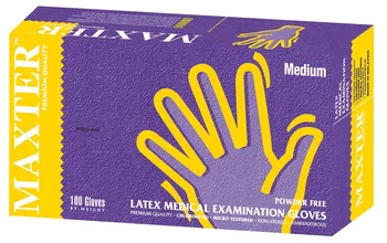 Vyšetřovací rukavice MAXTER GLOVE MANUFACTURING U-R nitrilové nepudrované