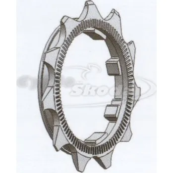 Kazeta přesmyku Primato SH 10s - první pozice 11 + 12 zubů