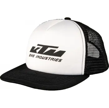Kšiltovka Kšiltovka KTM Factory Team Mesh cap Black/white ONE SIZE