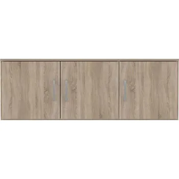 Racková skříň Nadstavec Skříň Niko 123cm Dub