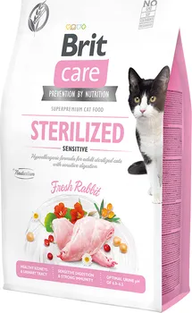 Krmivo pro kočku Brit Cat Care Grain Free Adult Sterilized Sensitive Rabbit
