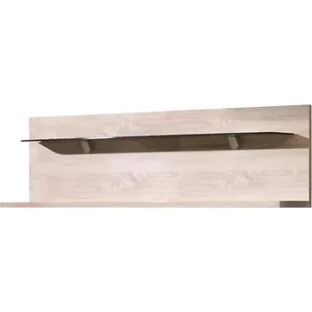 Knihovna Polička Fill 127 cm Dub Sonoma/Grafit