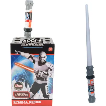 Dětská zbraň Teddies Vesmírný svítící meč 56 cm