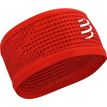 Běžecké oblečení Běžecká čelenka Compressport ON/OFF - RED