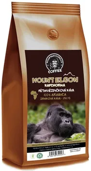 Káva Mountain Gorilla Coffee Mount Elgon Kapchorwa zrnková 250 g 