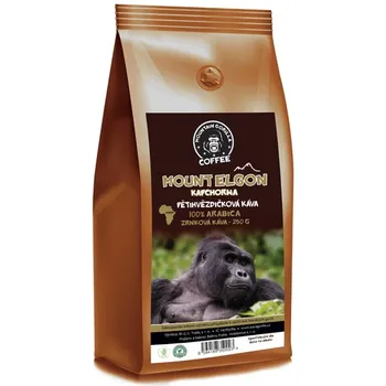 Káva Mountain Gorilla Coffee Mount Elgon Kapchorwa zrnková 250 g 