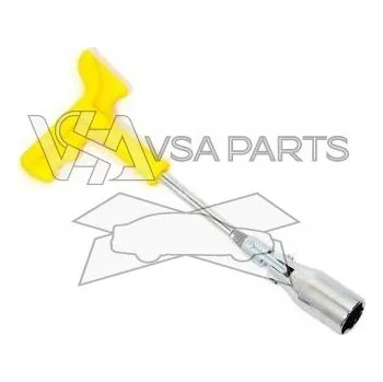 Ruční nářadí COMPASS Klíč na svíčky 21mm ERGO 21 mm