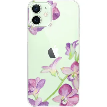 Pouzdro na mobilní telefon Odolné silikonové pouzdro iSaprio - Purple Orchid - iPhone 12