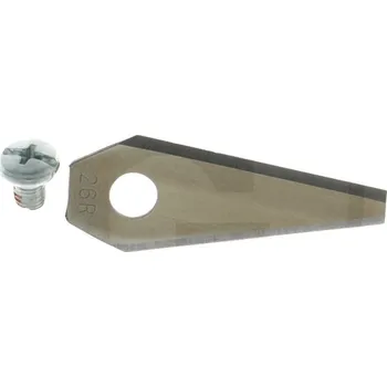 Sada 9 ks čepelí nožů 49,5 mm pro robotické sekačky Bosch Indego včetně šroubů