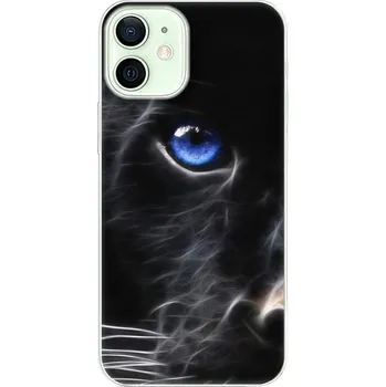 Pouzdro na mobilní telefon Odolné silikonové pouzdro iSaprio - Black Puma - iPhone 12
