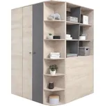 Meblar Rohová šatní skříň Delta DL 1 L/P