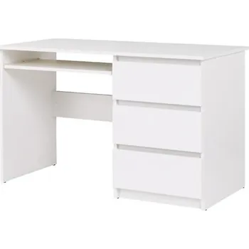 Psací stůl Psací Stůl Cosmo 110 cm Bílá