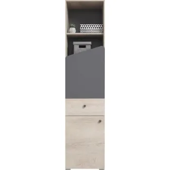 Šatní skříň Meblar Policová skříň Delta DL 5