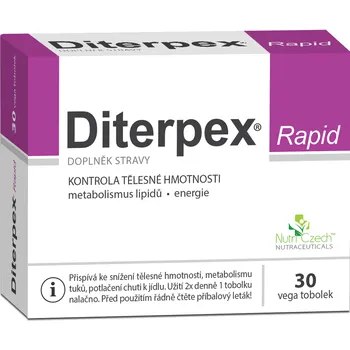 Nutri Czech Diterpex Rapid 30 tob.