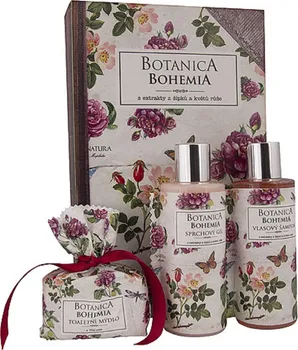 kosmetická sada Bohemia Gifts & Cosmetics Botanica Šípek a květy růže dárková sada