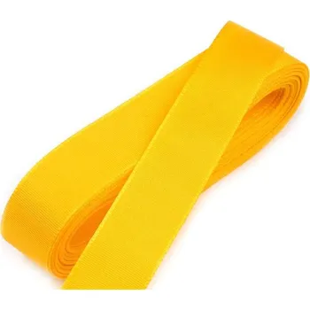 Galanterie Stuha taftová šíře 20 mm, barva 207 žlutá