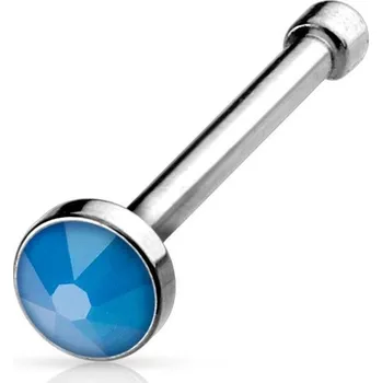 Piercing Piercing do nosu - opalit (modrá)