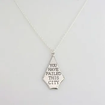 Přívěsek Přívěsek You have failed this city | Arrow - Stříbrná