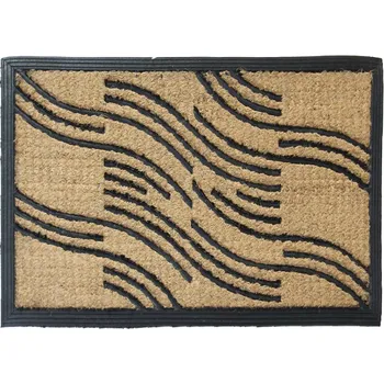 Rohožka B-LINE Rohožka kokos Vlnky ROZMĚR: 40x70 cm