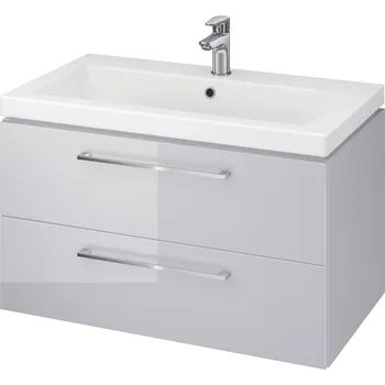 Koupelnový nábytek Cersanit S801-214-DSM Lara 967 set s umyvadlem Como 80 šedá