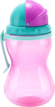 Kojenecká láhev Canpol Babies Sportovní láhev se slámkou 370 ml