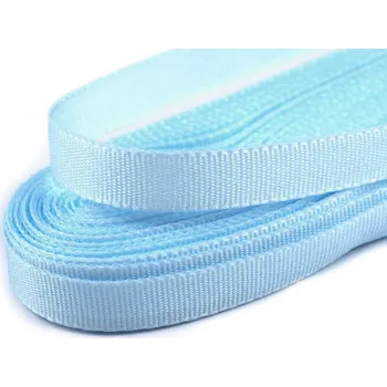 Stuha taftová šíře 9 mm, barva 401 modrá světlá