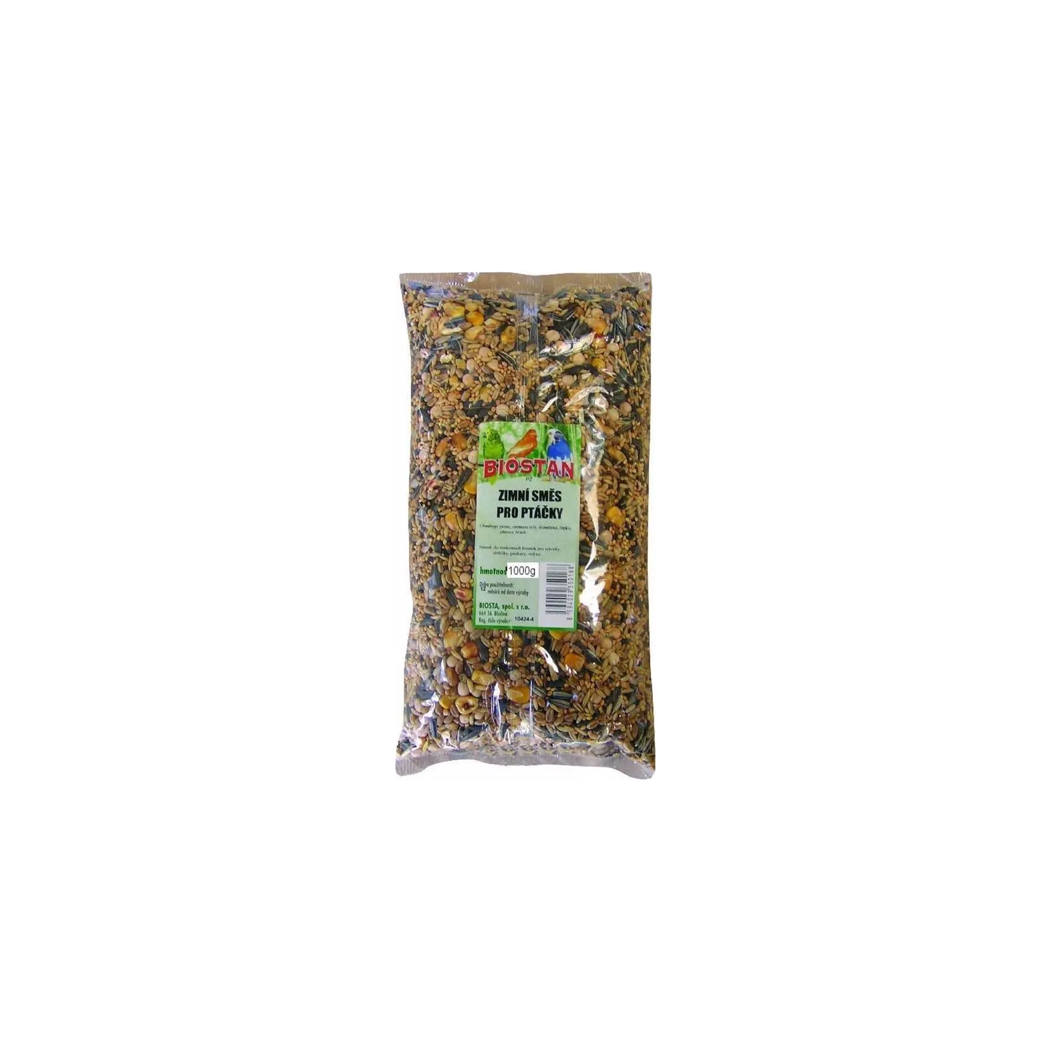 Fotografie 1 - Krmivo pro ptáka Biostan PZ-Z zimní směs 1 kg