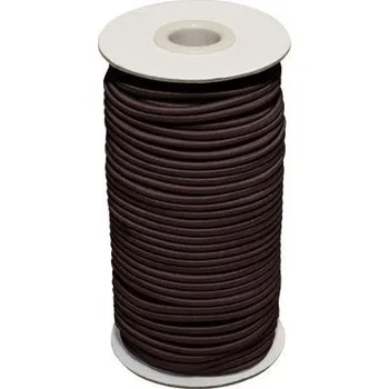 Kulatá pruženka Ø3 mm BREX, barva Hnědá tm. (141)