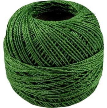 Příze Vyšívací příze Perlovka Niťárna, barva 6662 Piquant Green