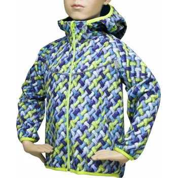 Chlapecká bunda Fantom Softshellová bunda s FLEECEM COPÁNKOVÁ - modrá KONFEKČNÍ VELIKOST: 80