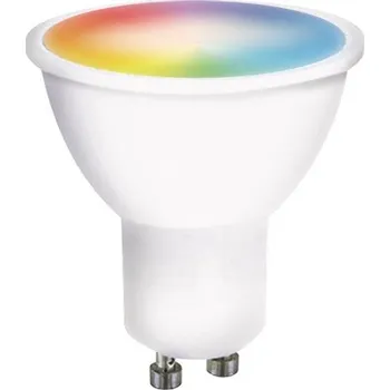 Žárovka Solight LED Smart Wi-Fi GU10 5W 230V 425lm 3000K-6500K+RGB