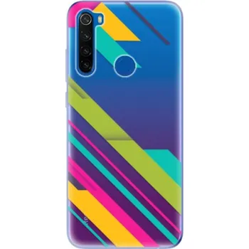 Pouzdro na mobilní telefon Odolné silikonové pouzdro iSaprio - Color Stripes 03 - Xiaomi Redmi Note 8T