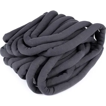 Příze Marshmallow silná Ø20 mm 250 g, barva 3 šedá tmavá