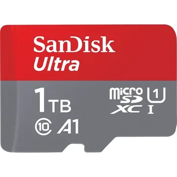 Paměťová karta SanDisk Ultra microSDXC 1 TB UHS-I U1 A1 120 MB/s + SD adaptér
