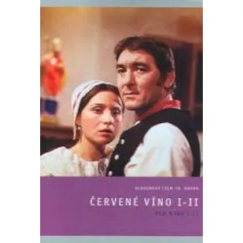 DVD film Film/Drama - Červené víno I., II. (1976) (DVD, 8588003785237)