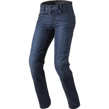 Moto bunda REVIT1 REV'IT! - jeans Seattle TF Tmavě modrá L 34 36