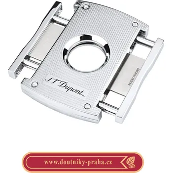 Humidor Doutníkový ořezávač S.T. Dupont chrome stripes, 21mm